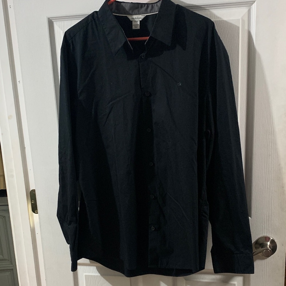 Calvin Klein Dark Casual Button Down Shirt